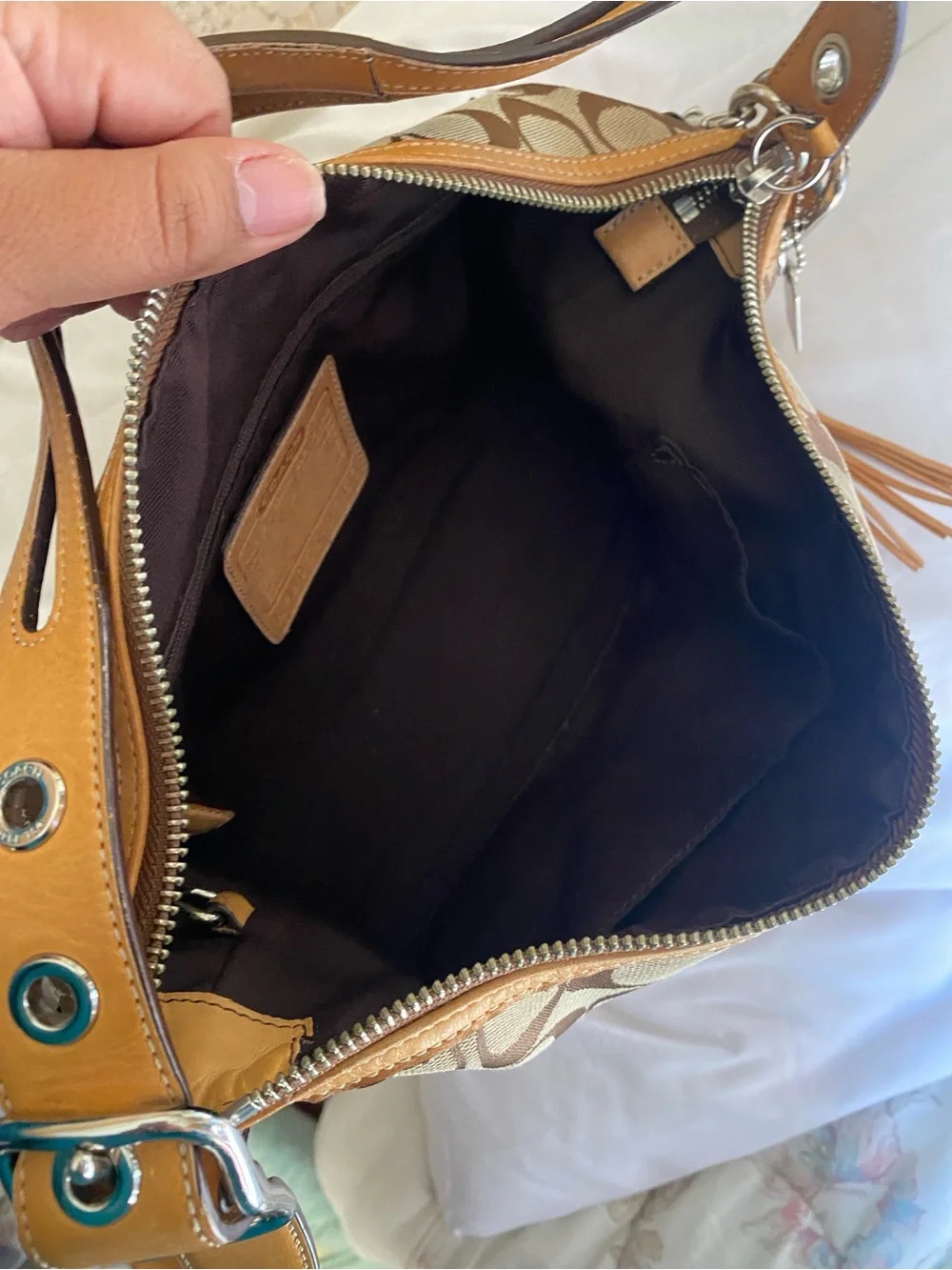 Coach East West Duffle shoulder bag